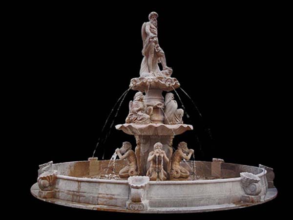 Large Monumental Palatial StoneFountain, Large Gareden Fountain for sale